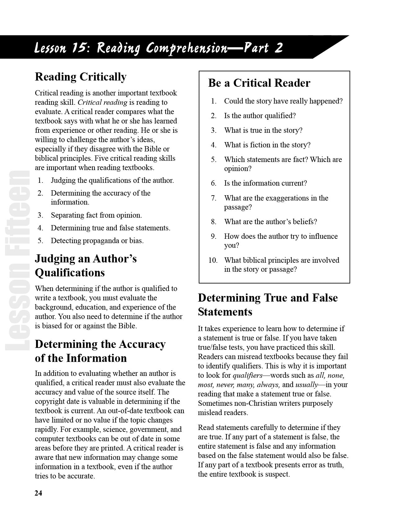 JH Reading Textbooks Student Workbook